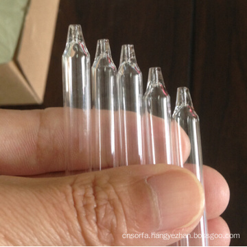 Clear Taper Straignt Glass Pipette for Measuring